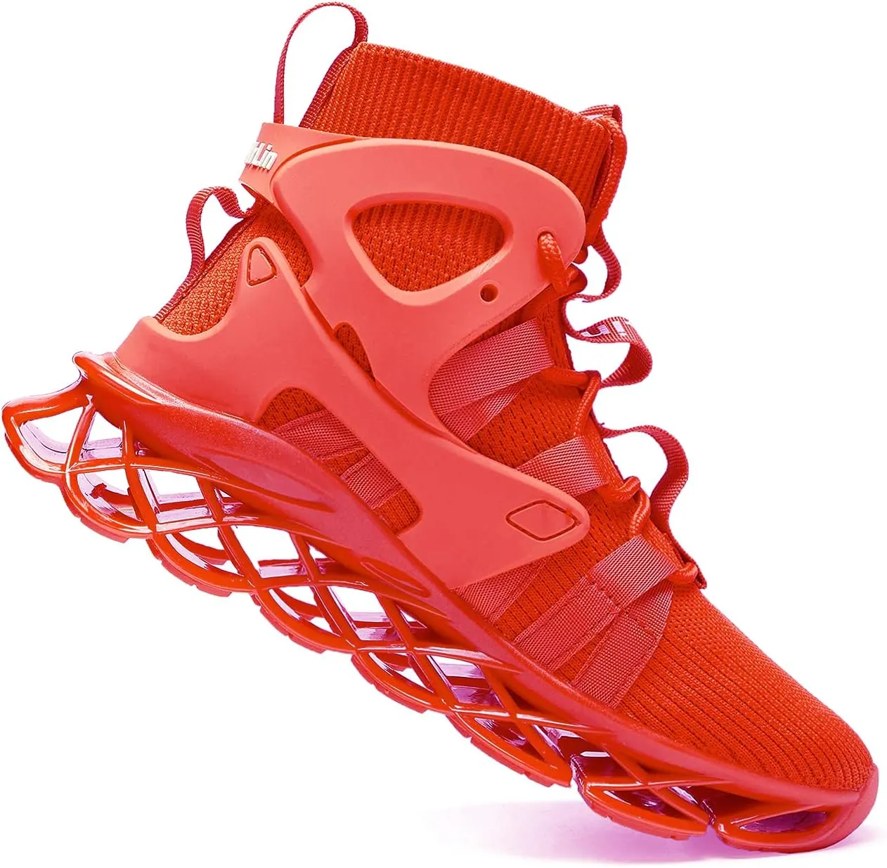 DUDHUH Women's Fashion Sneakers Running Shoes Womens Non Slip Comfortable Blade Type Athletic Walking Shoes for Women