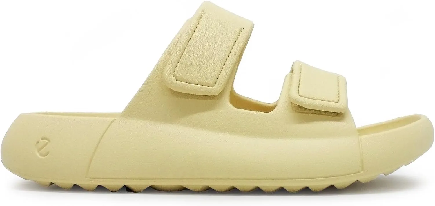 ECCO Mens Cozmo E Synthetic Straw Sandals 10-10.5 US