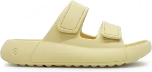 ECCO Mens Cozmo E Synthetic Straw Sandals 10-10.5 US