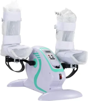 Electric Mini Exercise Bike with Remote Control for Arm/Leg Fitness Rehabilitation Bicycle Trainer,Mini Cross-Trainer, Effective Leg Trainer