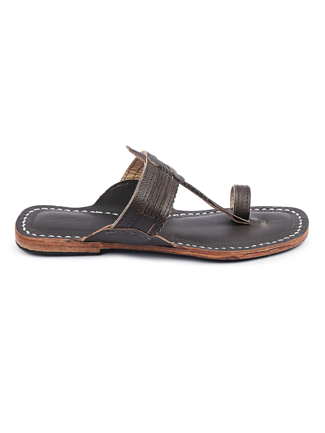 Elegant - Five Braids Women's Kolhapuri Chappal