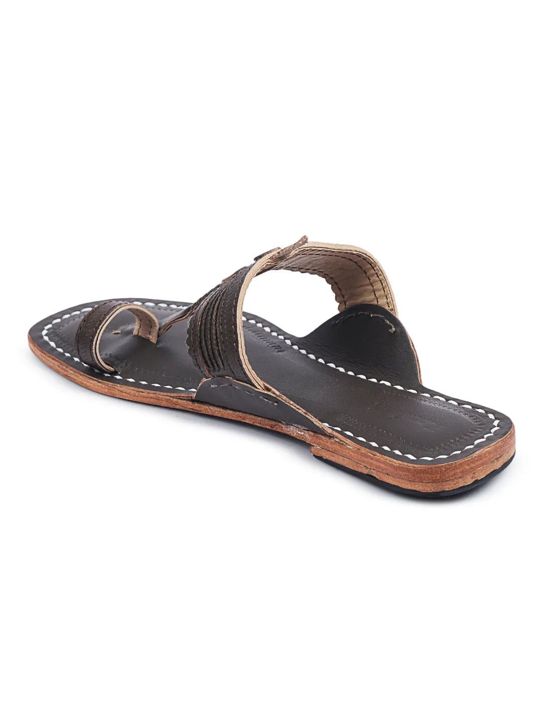 Elegant - Five Braids Women's Kolhapuri Chappal