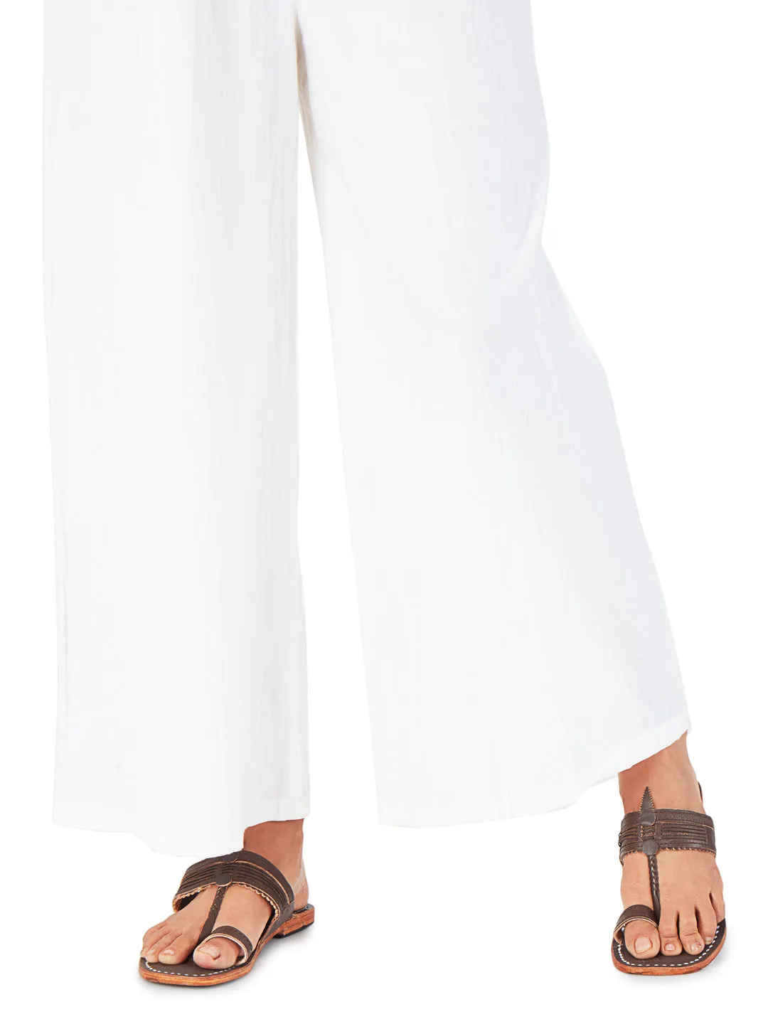 Elegant - Five Braids Women's Kolhapuri Chappal