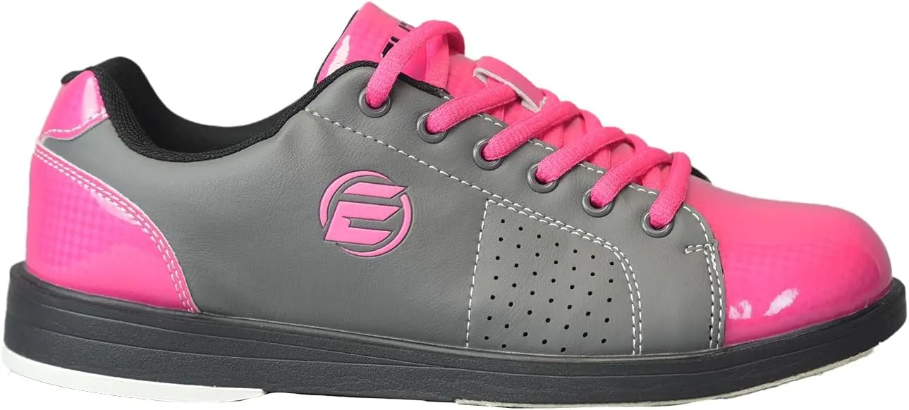 ELITE Women's Classic Bowling Shoes - Lightweight, Vibrant with Universal Slide Soles