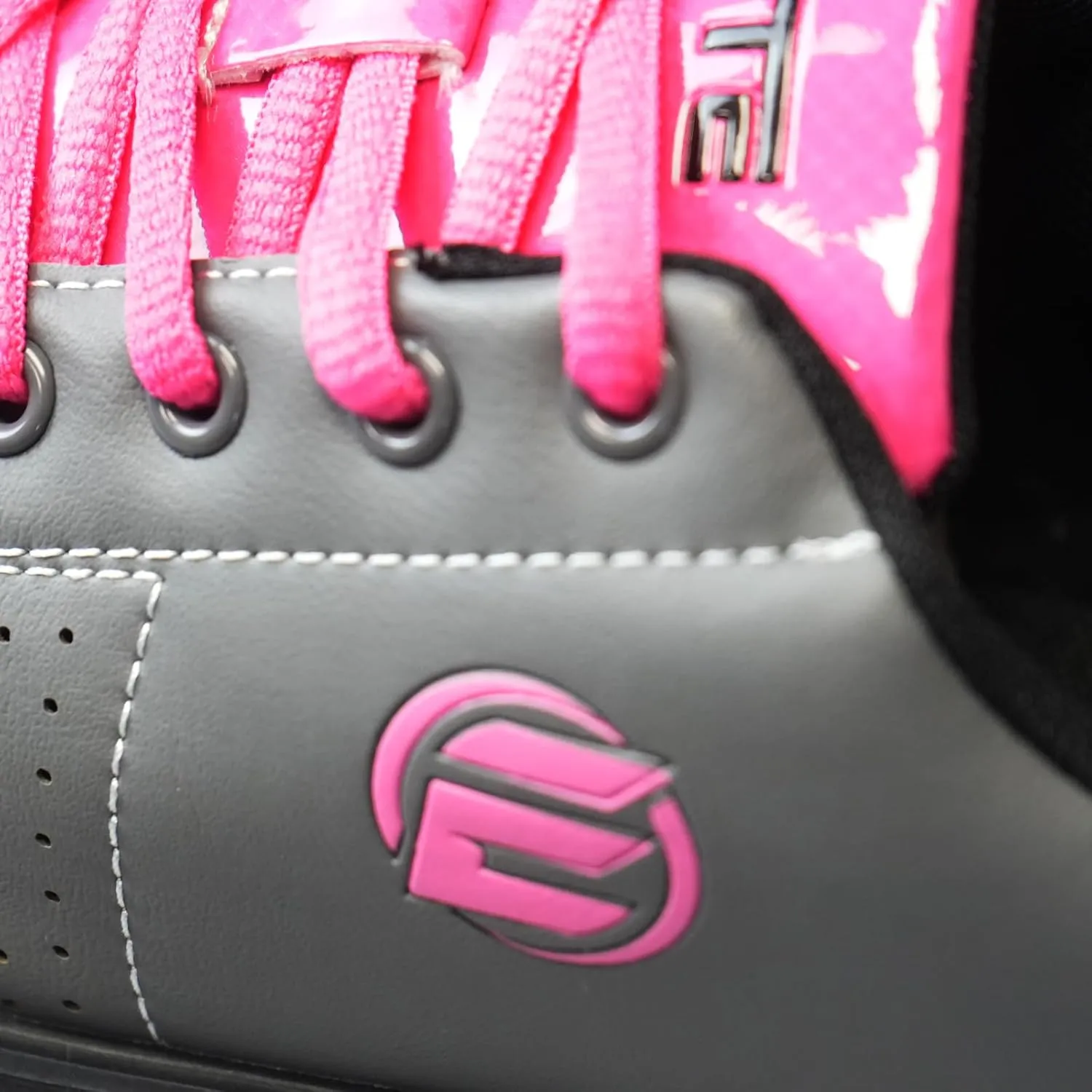 ELITE Women's Classic Bowling Shoes - Lightweight, Vibrant with Universal Slide Soles