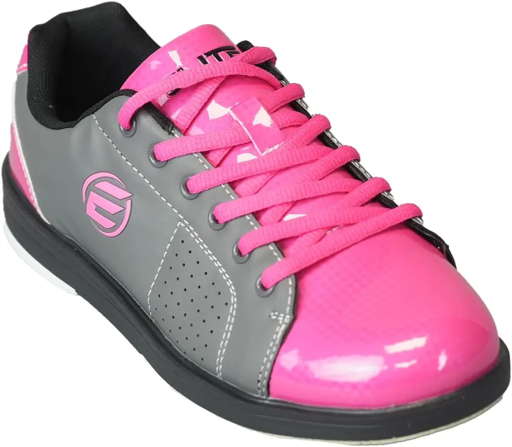 ELITE Women's Classic Bowling Shoes - Lightweight, Vibrant with Universal Slide Soles