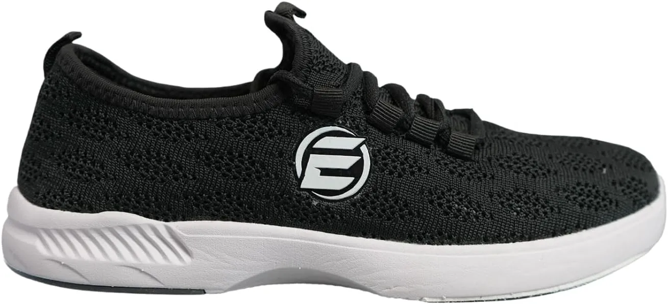 ELITE Women's Kona Slip-On Bowling Shoes - Lightweight Athletic, Breathable Knit, Universal Soles