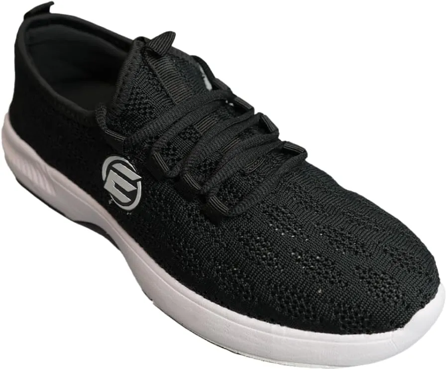 ELITE Women's Kona Slip-On Bowling Shoes - Lightweight Athletic, Breathable Knit, Universal Soles