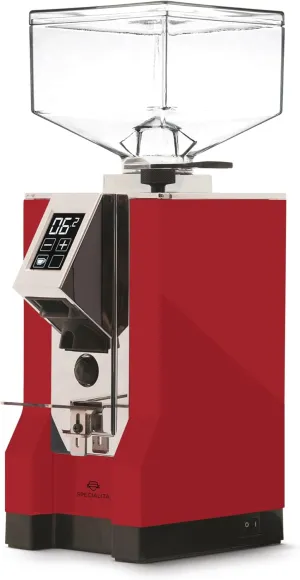Eureka Mignon Specialita Espresso Grinder | Sound-Insulated | Stepless 55mm Burrs | Touchscreen | Ferrari Red