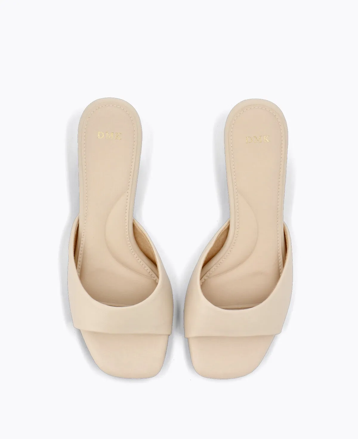 Evonne Heel Sandals - Beige