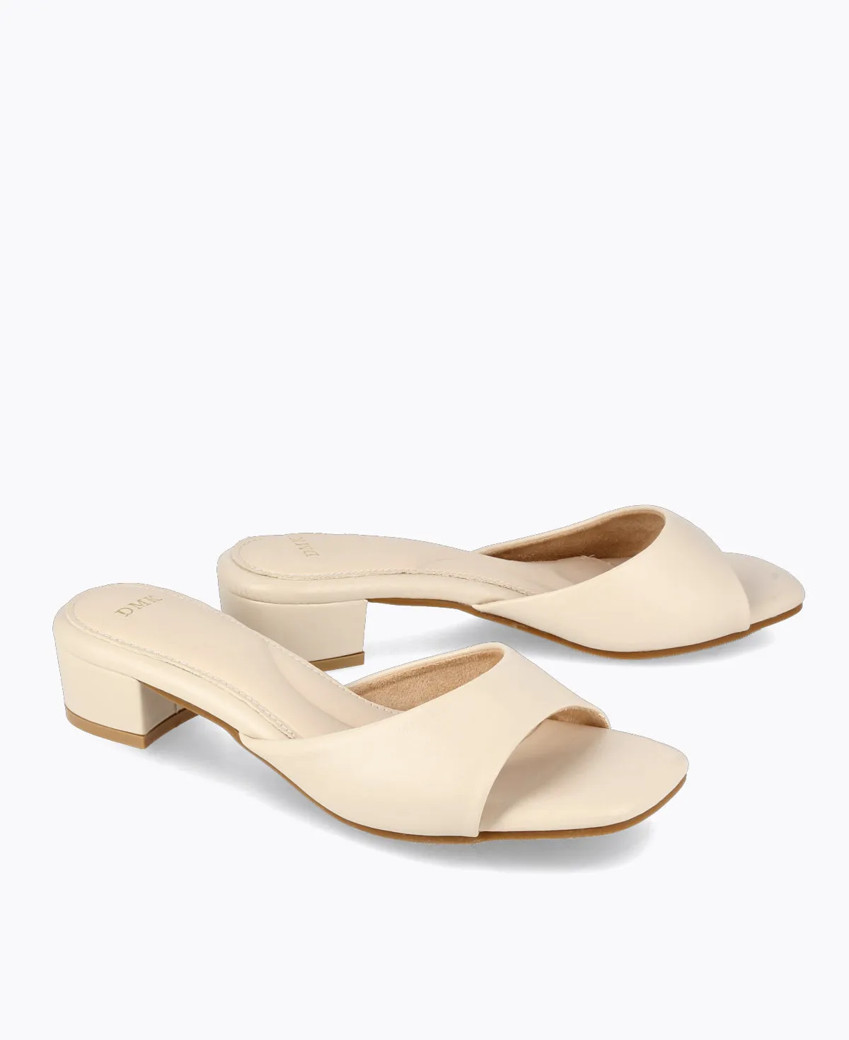Evonne Heel Sandals - Beige