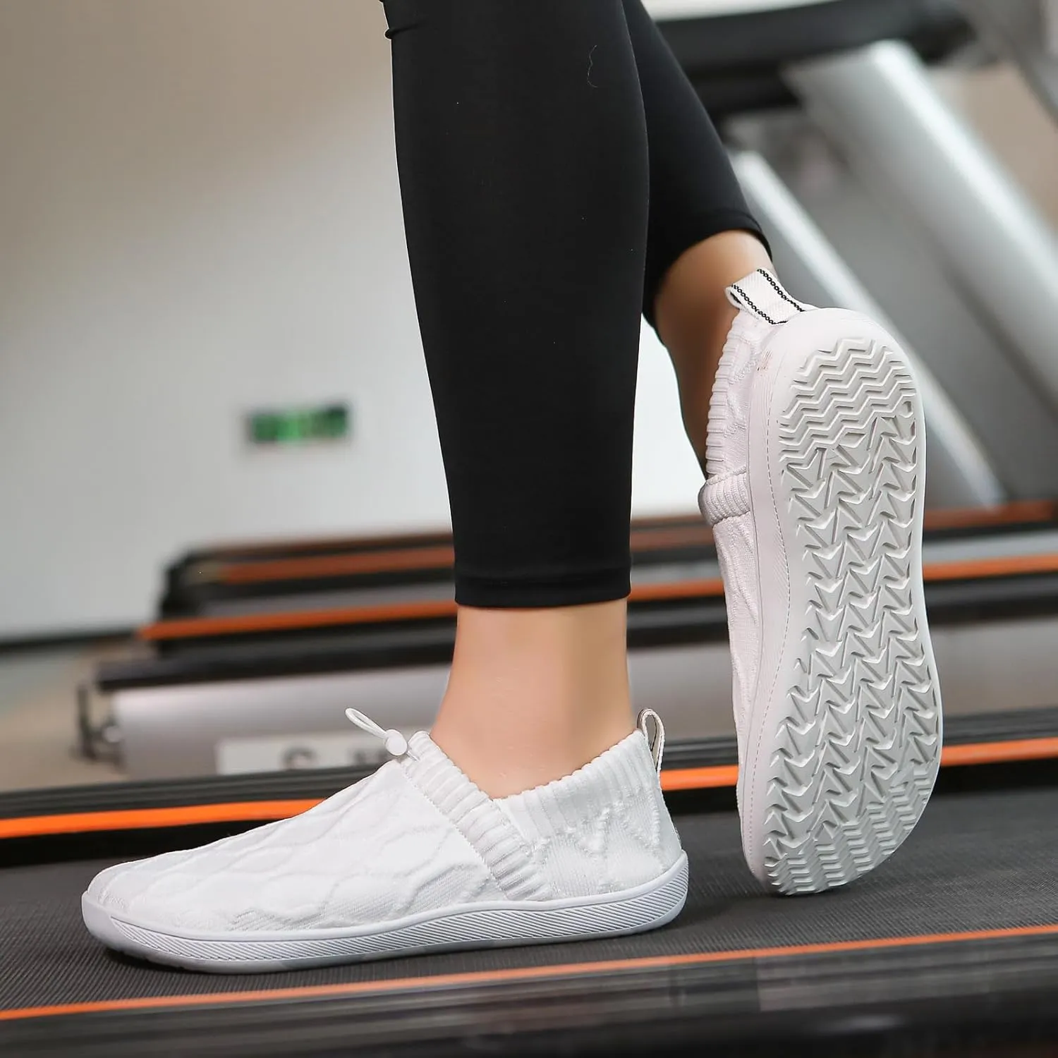 EZEREELL Minimalist Barefoot Shoes for Women Men, Zero Drop Wide Width Walking Shoes