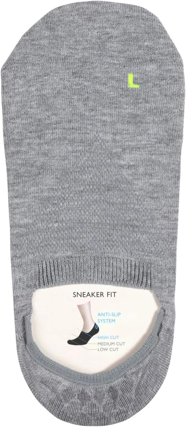 FALKE Women's Cool Kick No Show Socks, Cooling, Low Cut, Non Slip Heel, 1 Pair