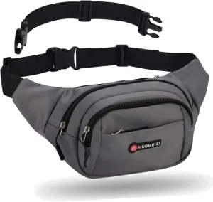 Fanny Pack Men Women Plus Size with Extender Strap 70",Extra Large Crossbody Waist Bag with Adjustable Belt, Fashion Hip Bum Bag for Outdoors Workout Traveling Casual Hiking Walking Cycling