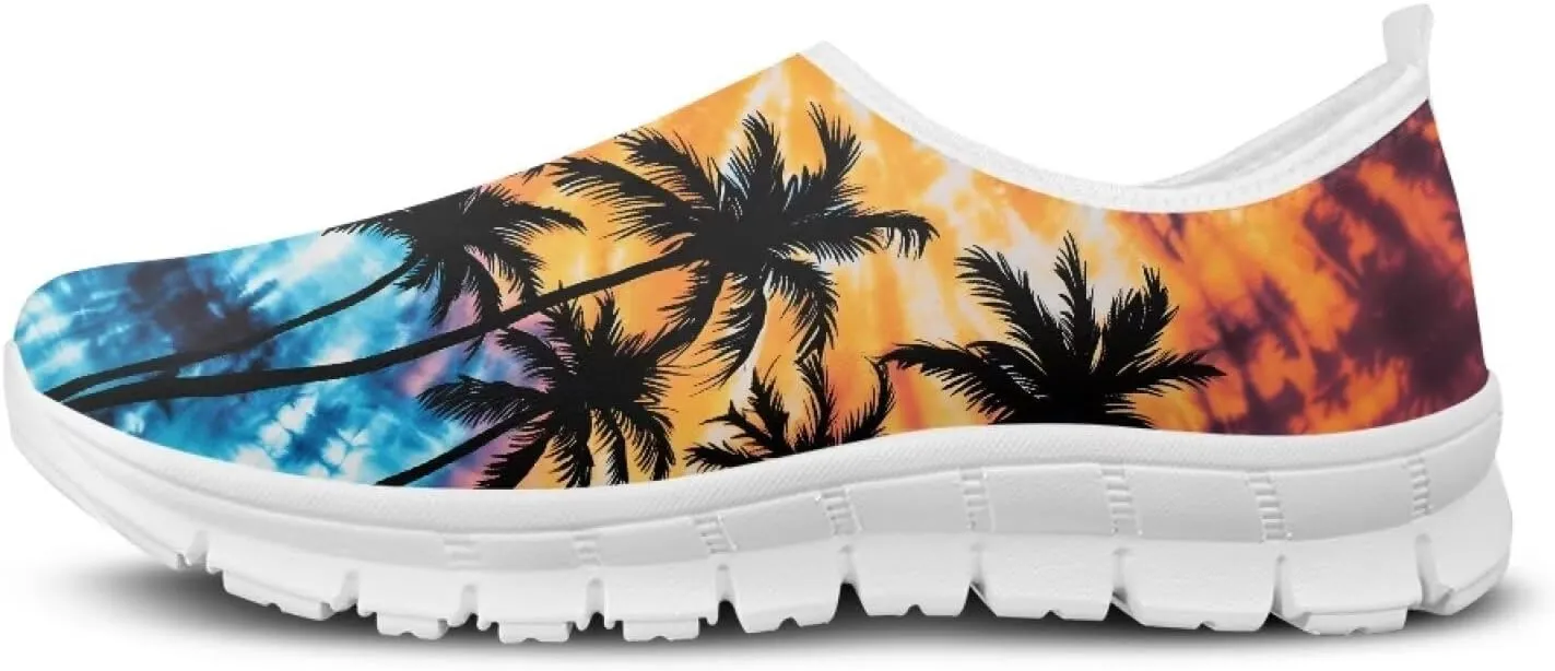 Fashion Slip On Walking Shoes for Women Ladies Casual Tennis Shoes
