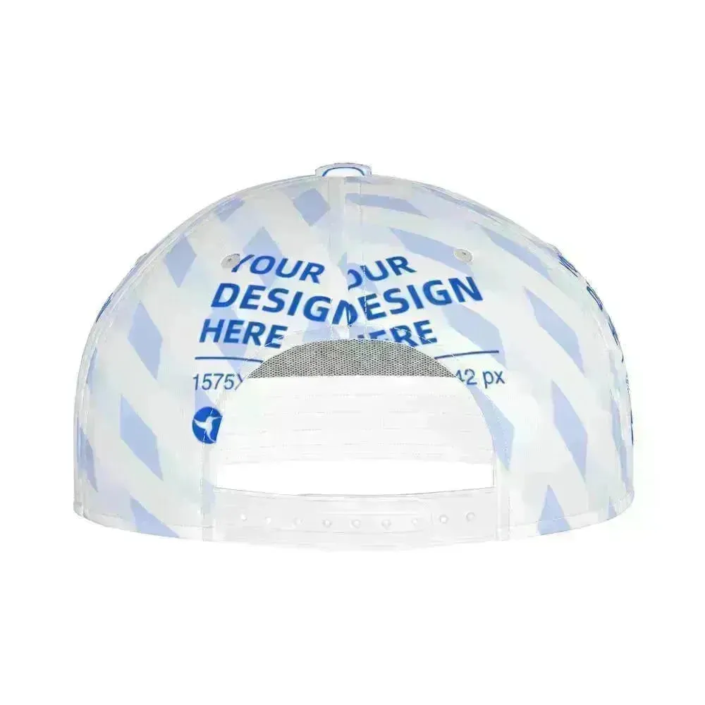 Fashionable Sun Protection Breathable Flat Brim Baseball Hat