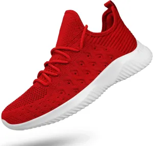 Feethit Womens Slip On Walking Shoes Non Slip Running Shoes Breathable Workout Shoes Lightweight Gym Sneakers