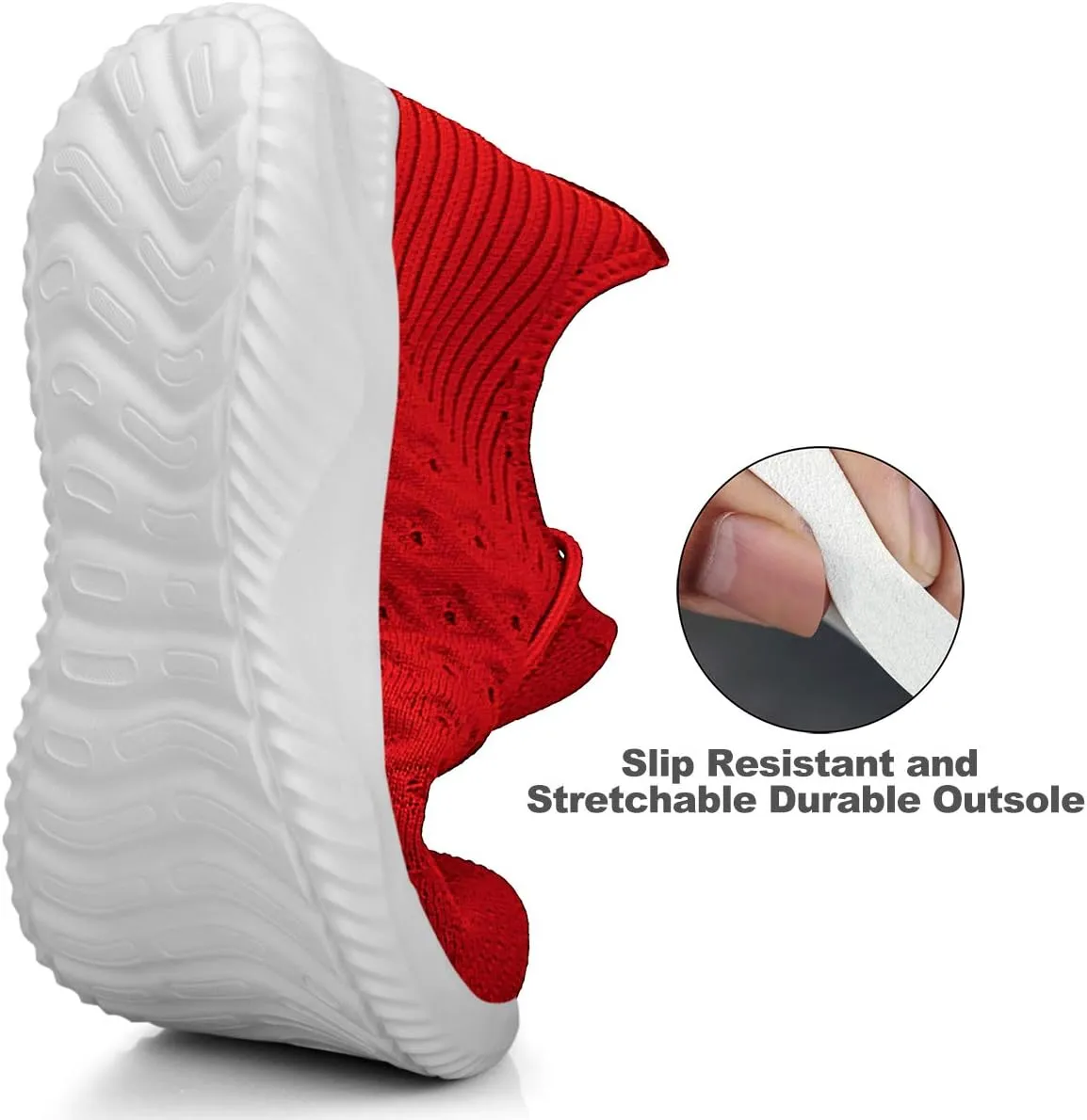 Feethit Womens Slip On Walking Shoes Non Slip Running Shoes Breathable Workout Shoes Lightweight Gym Sneakers