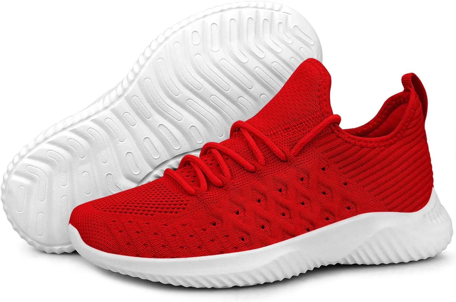 Feethit Womens Slip On Walking Shoes Non Slip Running Shoes Breathable Workout Shoes Lightweight Gym Sneakers