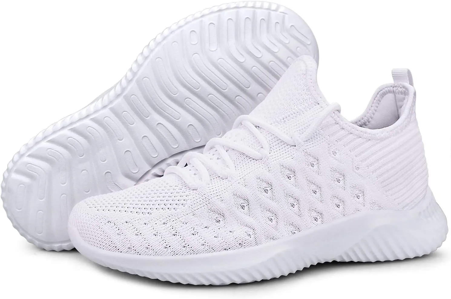 Feethit Womens Slip On Walking Shoes Non Slip Running Shoes Breathable Workout Shoes Lightweight Gym Sneakers