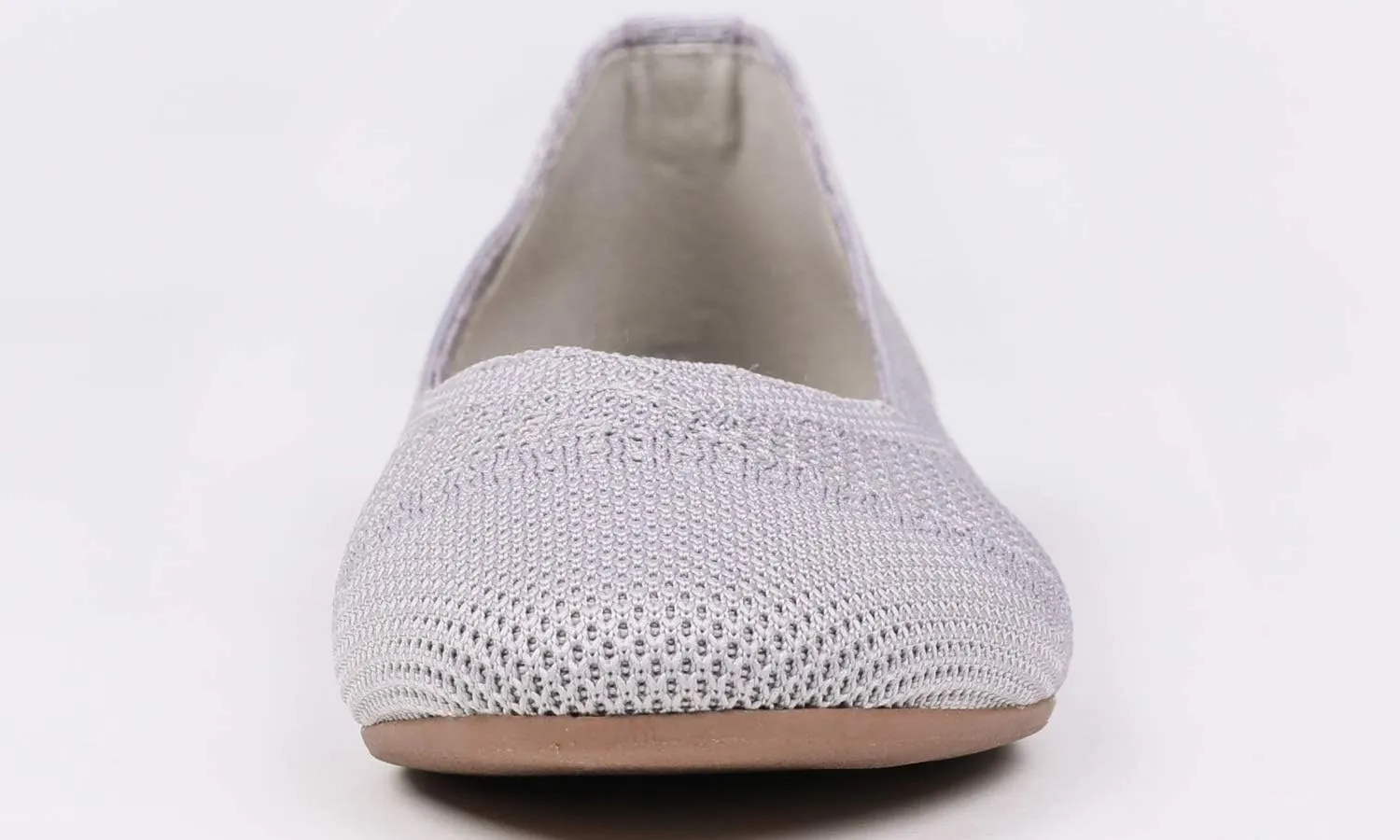 Feversole Women's Woven Fashion Breathable Knit Flat Shoes
