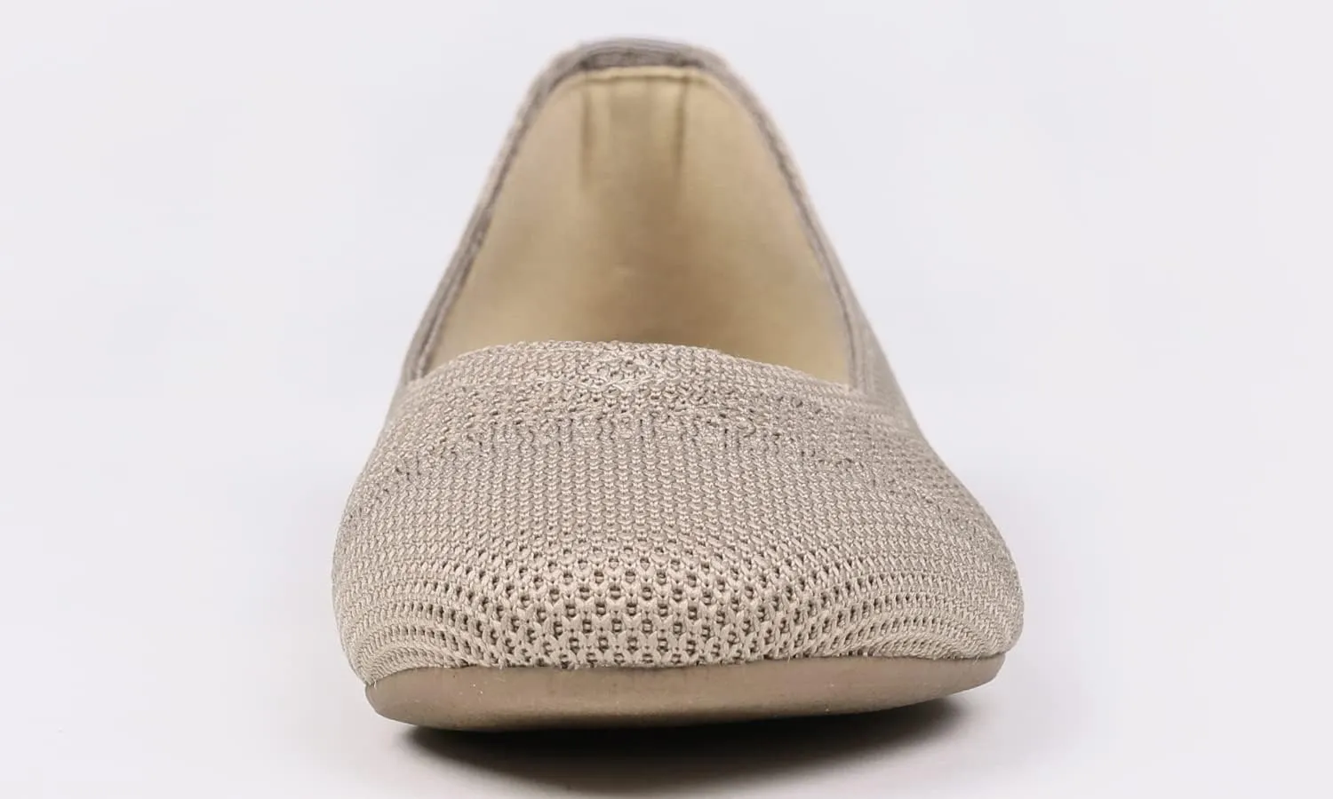 Feversole Women's Woven Fashion Breathable Knit Flat Shoes