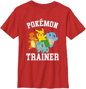 Fifth Sun Pokemon Trainer 1 Boys Short Sleeve Tee Shirt