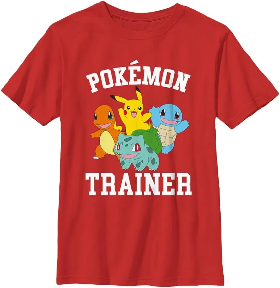 Fifth Sun Pokemon Trainer 1 Boys Short Sleeve Tee Shirt