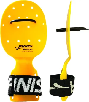 FINIS Bolster Swim Paddles - Stroke Technique Trainer for Competitive & Fitness Swimming - Builds Strength - All Swim Strokes