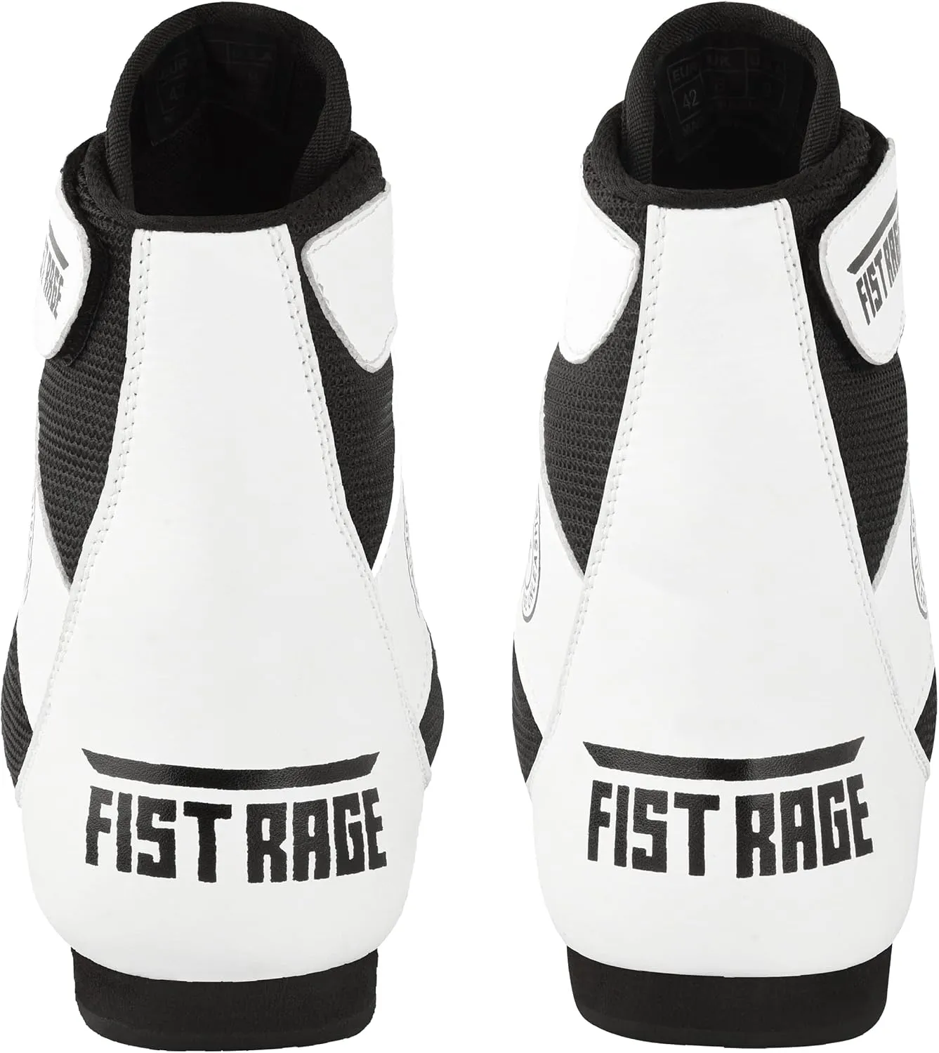 FISTRAGE Boxing Shoes Leather Kick Fighting Training Mesh Unisex Pro Men's and Youth Genuine Light Weight Boot | Shoe for Adults
