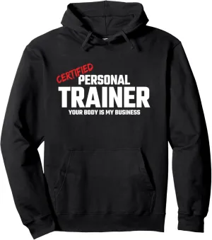 Fitness Instructor - Health Fitness Coach - Personal Trainer Pullover Hoodie