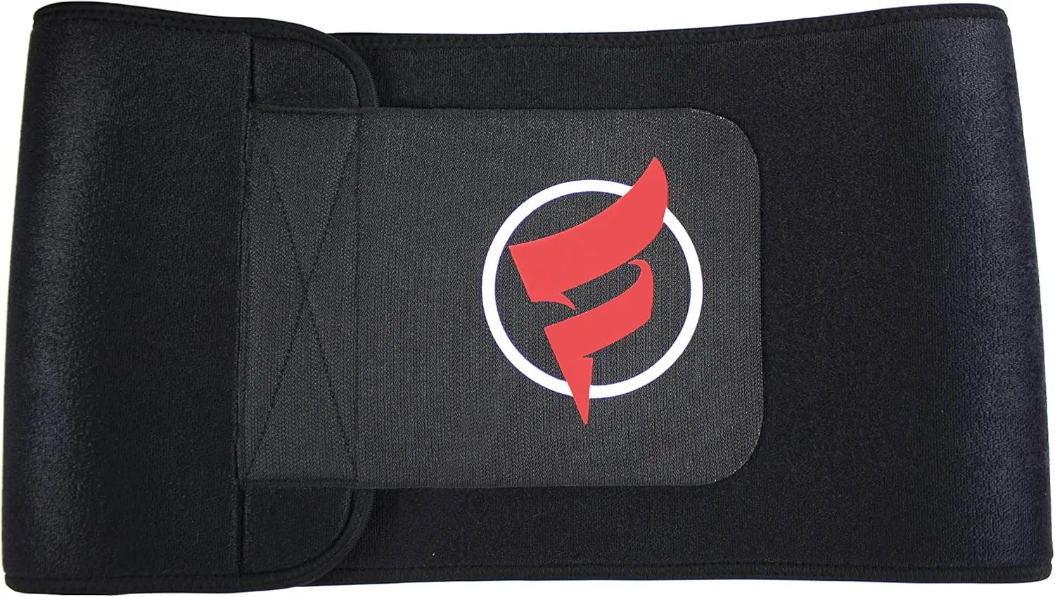 Fitru Waist Trimmer Sauna Ab Belt for Women & Men - Waist Trainer Stomach Wrap