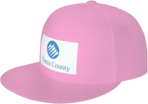 Flag of Pierce County, Washington Baseball Cap for Men Women Snapback Hat Trucker Flat Bill Caps Sun Hat