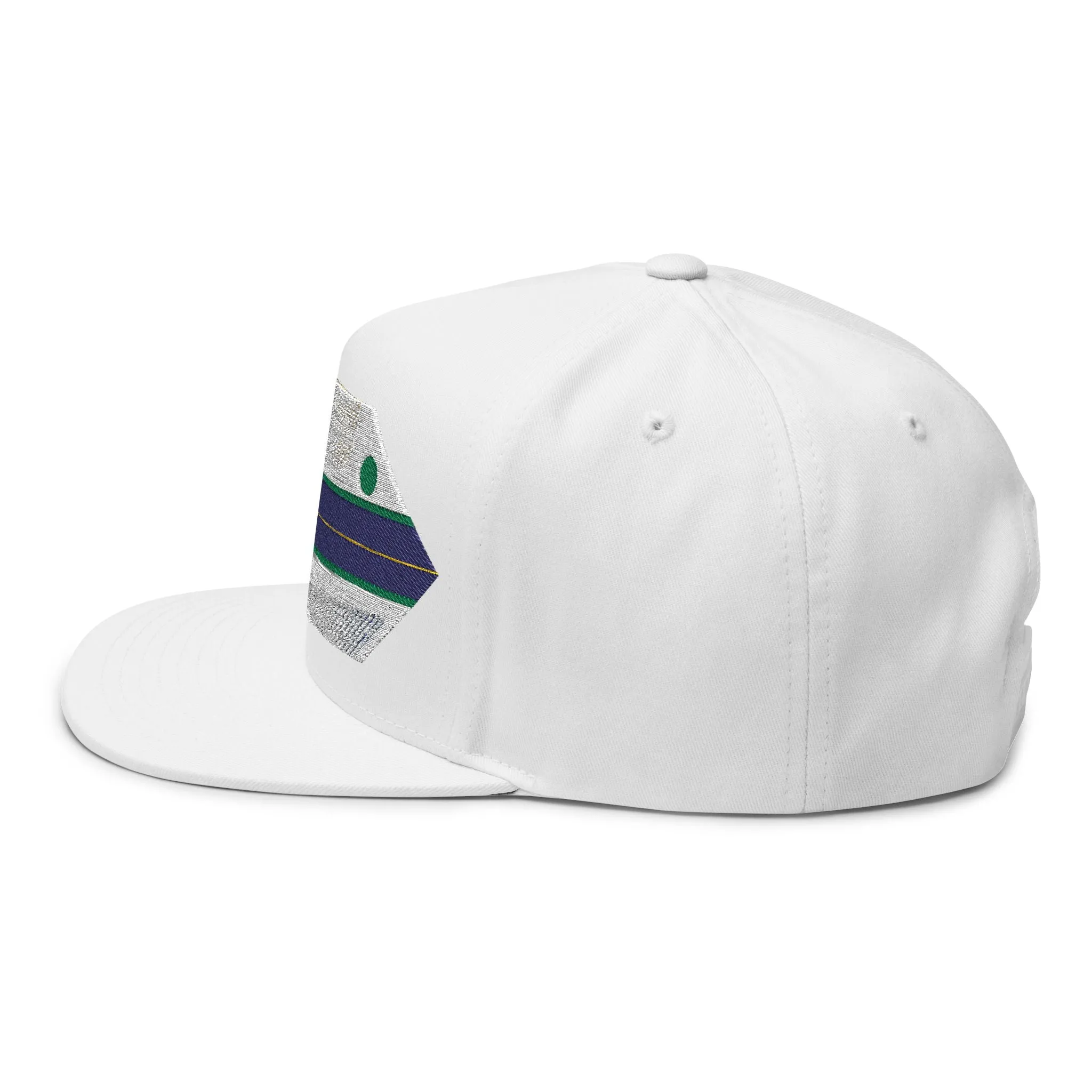 Flat Bill Cap (Embroidery)