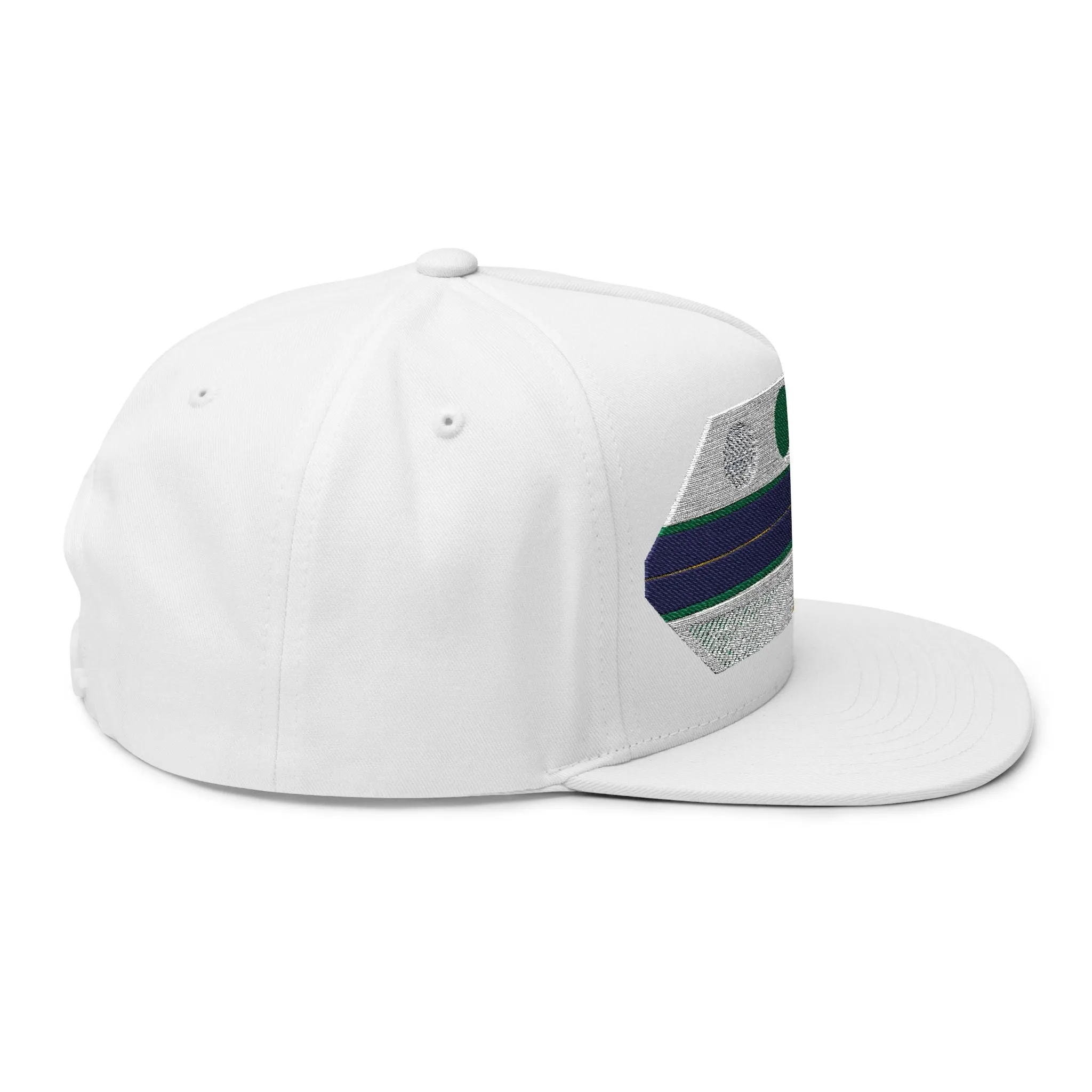 Flat Bill Cap (Embroidery)