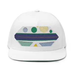 Flat Bill Cap (Embroidery)