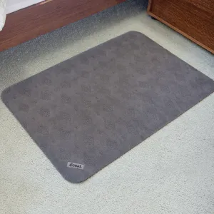 Floor Mat - Anti Slip - Waterproof - absorbent - grey