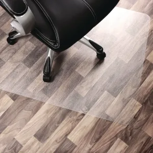 Floortex® Cleartex Unomat Anti-Slip Chair Mat for Hard Floors/Flat Pile Carpets, 35" w x 47" l, Clear