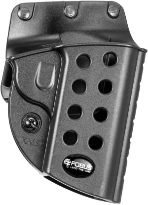 Fobus R1911 Evolution Holster Fits 1911 Pistols with Rail, Right Hand with Paddle