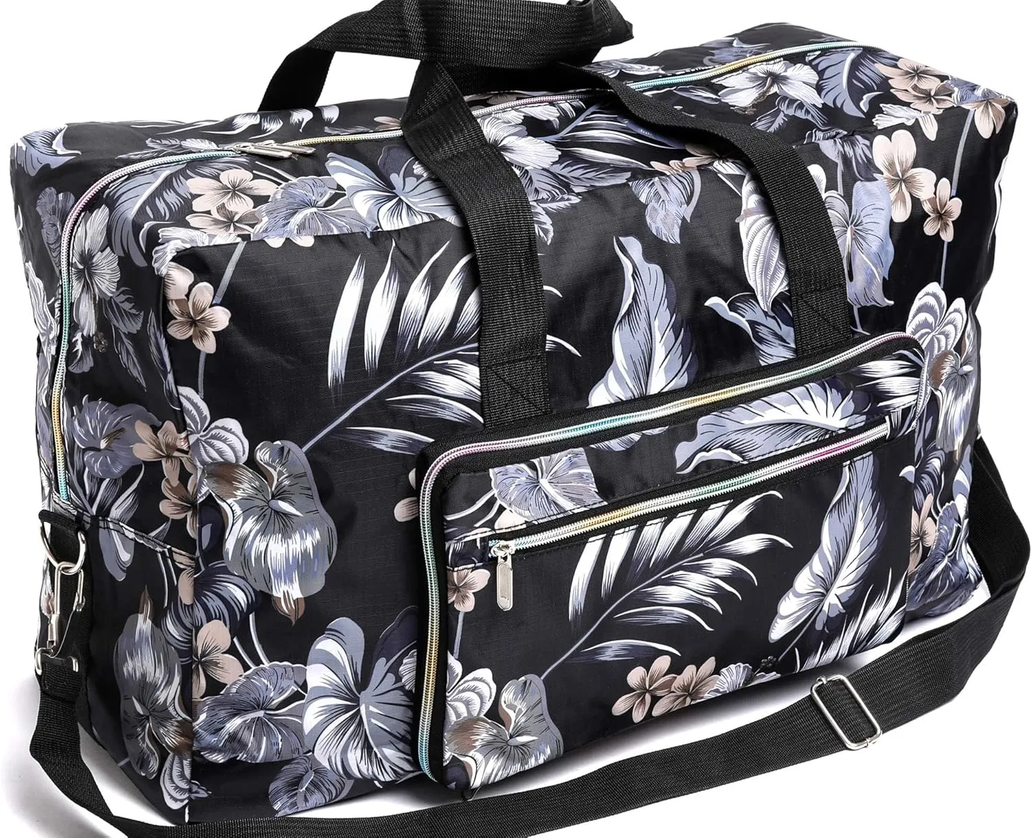 Foldable Large Travel Duffle Bag Waterproof Cute Overnight Carryon Weekender Bag for Women Girl