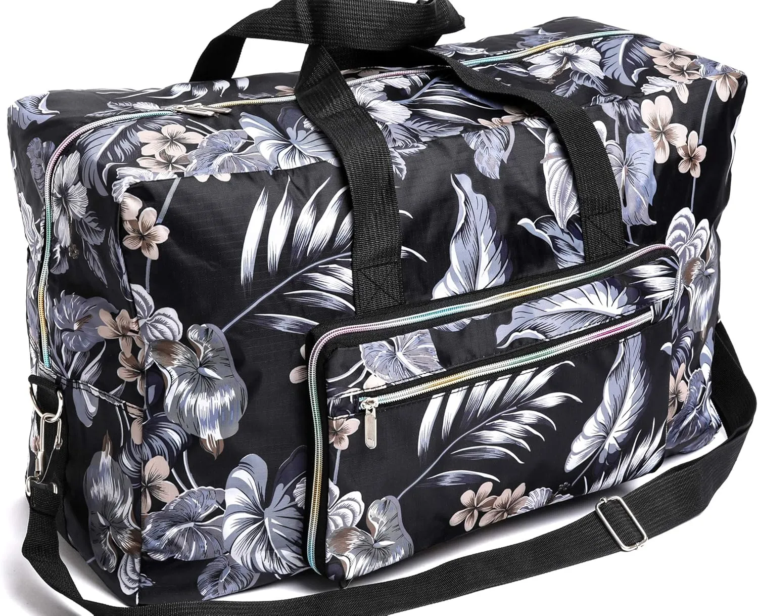 Foldable Large Travel Duffle Bag Waterproof Cute Overnight Carryon Weekender Bag for Women Girl
