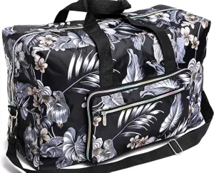 Foldable Large Travel Duffle Bag Waterproof Cute Overnight Carryon Weekender Bag for Women Girl