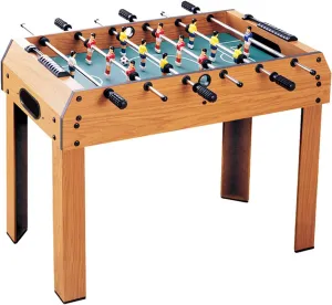 Foosball Table, Mini Football Table with Wood for Adults and Kids Billiard Soccer Competition Sports 37" Home Game Room Toys for Game Room, Arcades
