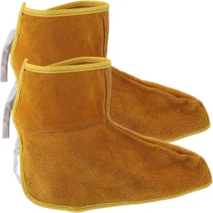 Foot Protection for Welding Welding Foot Cover Booties Non-slip Shoe Covers Heat Insulation Easy to Remove Random