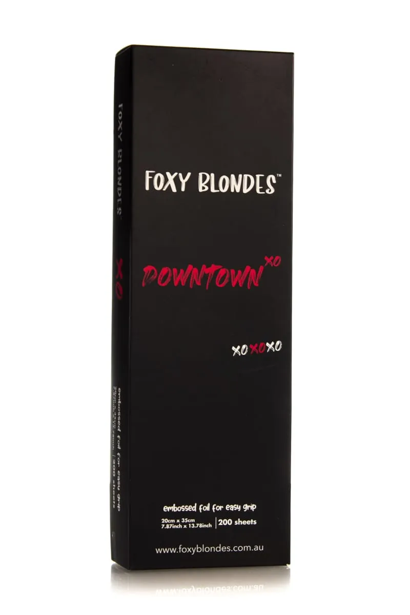 FOXY BLONDES DOWNTOWN FOIL - 35CM 200 SHEETS *CLEARANCE*