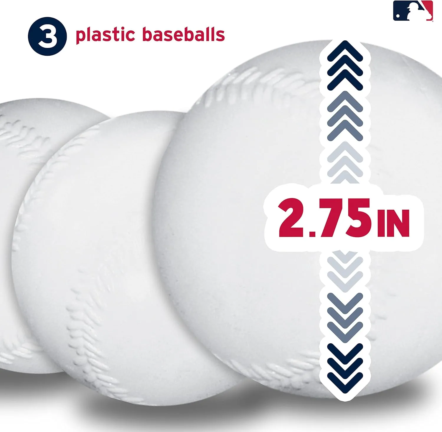 Franklin Sports Kids Baseball Pitching Machine - Pop A Pitch Baseball Batting Machine with Youth Bat   3 Plastic Baseballs - Boys   Girls Baseball Toy,Red/Blue