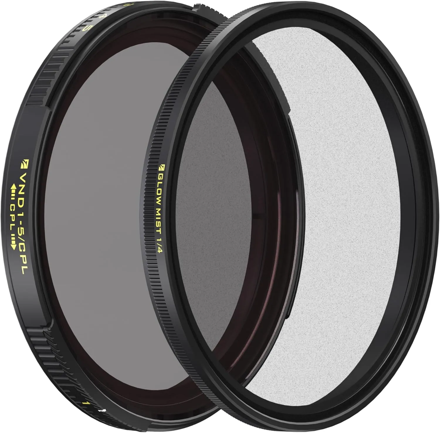 Freewell Slide-On Lens Filter Kit Hybrid VND1-5 Stop/CPL, Glow Mist 1/4, Compatible Freewell 17mm Mount 3.0 Lenses Such as1.33x & 1.55x Anamorphic, 18mm Wide-Angle, 1.7X Telephoto Lenses