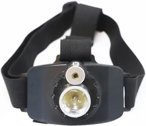FRoon Rechargeable LED Laser Headlamp with an Adjustable Waist Belt - Professional Red Flashlight for Sensorimotor Control Testing and Physical Therapy (Headlights), Black, FROON-JGTD112