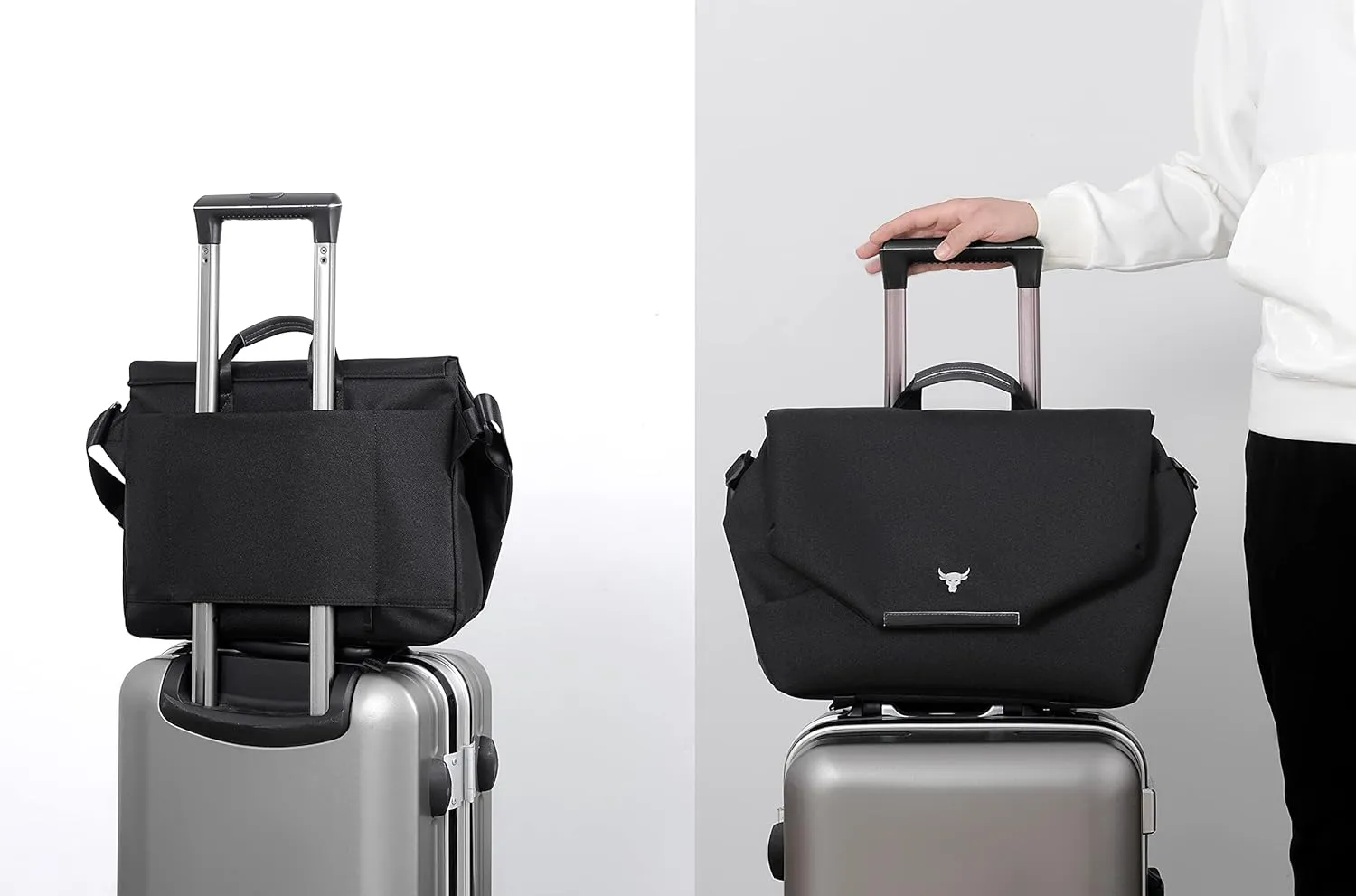FSD.WG Classic Messenger Bag Travel Shoulder bag and Crossbody Bags for Men and Women