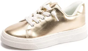 FUNKYMONKEY Kids Sneakers for Girls Boys Low Top Skate Shoe Little Kids/Big Kid Lace Up Casual Walking Shoes